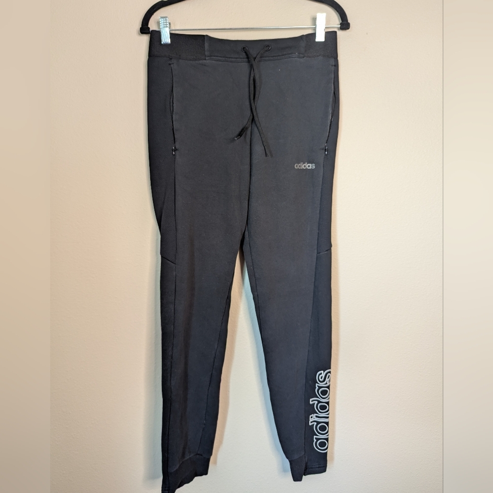 Adidas Charcoal Joggers Size S